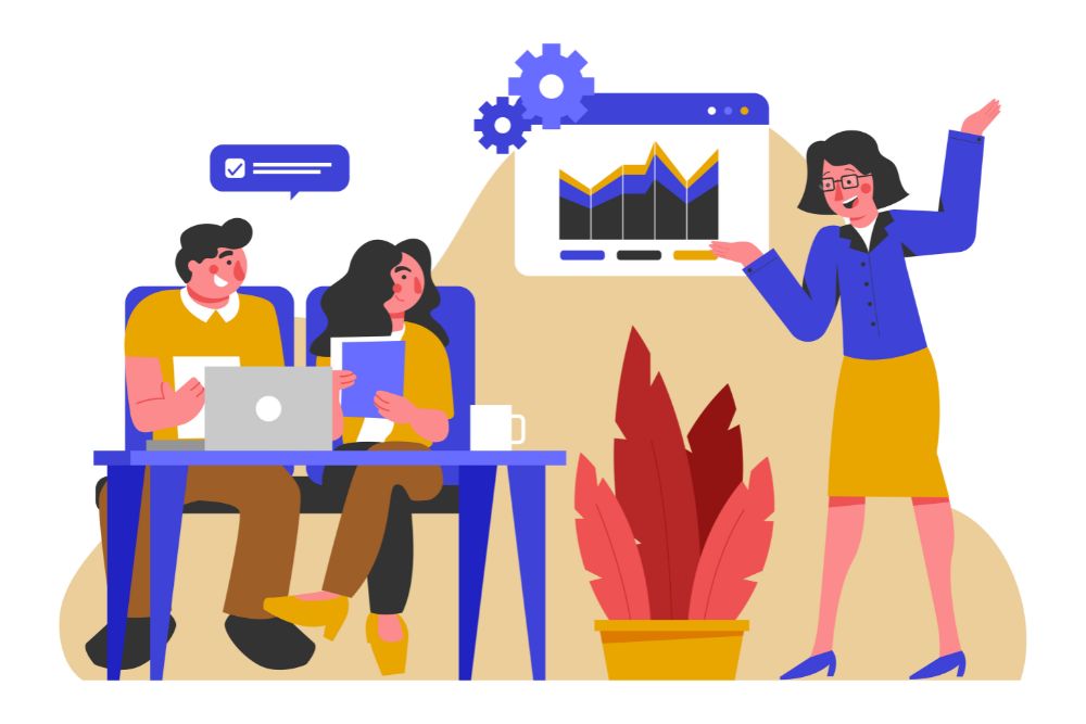 tracking micro-conversions provides important insight image shows team discussing data
